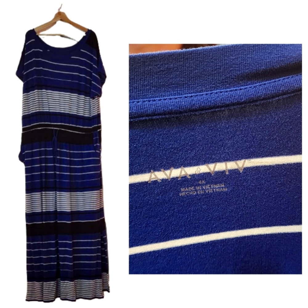 Ava & Viv maxi dress 4x